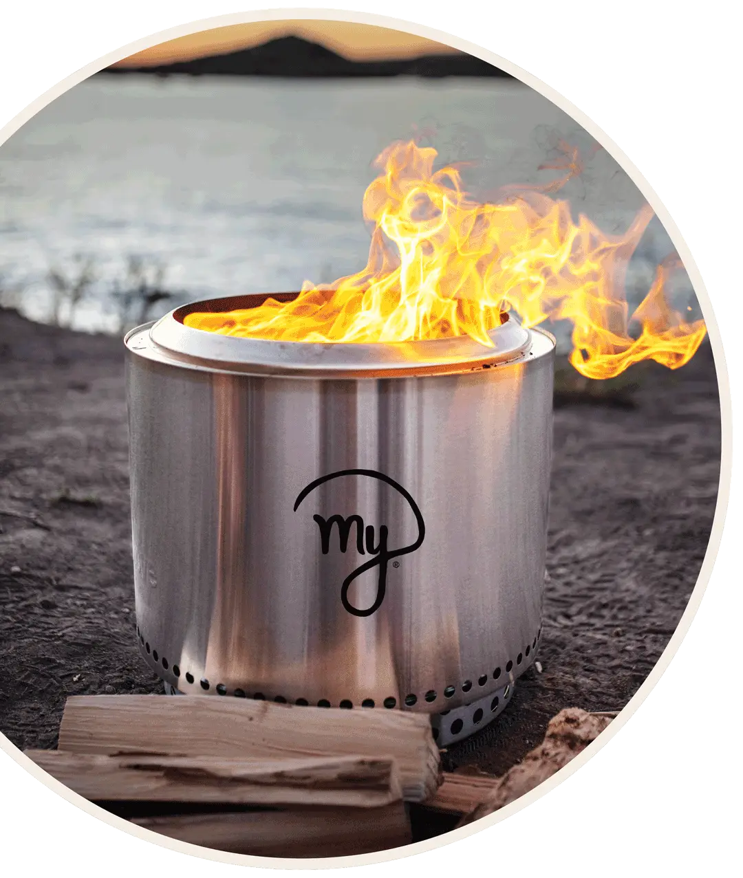 Solo Stove with My logo