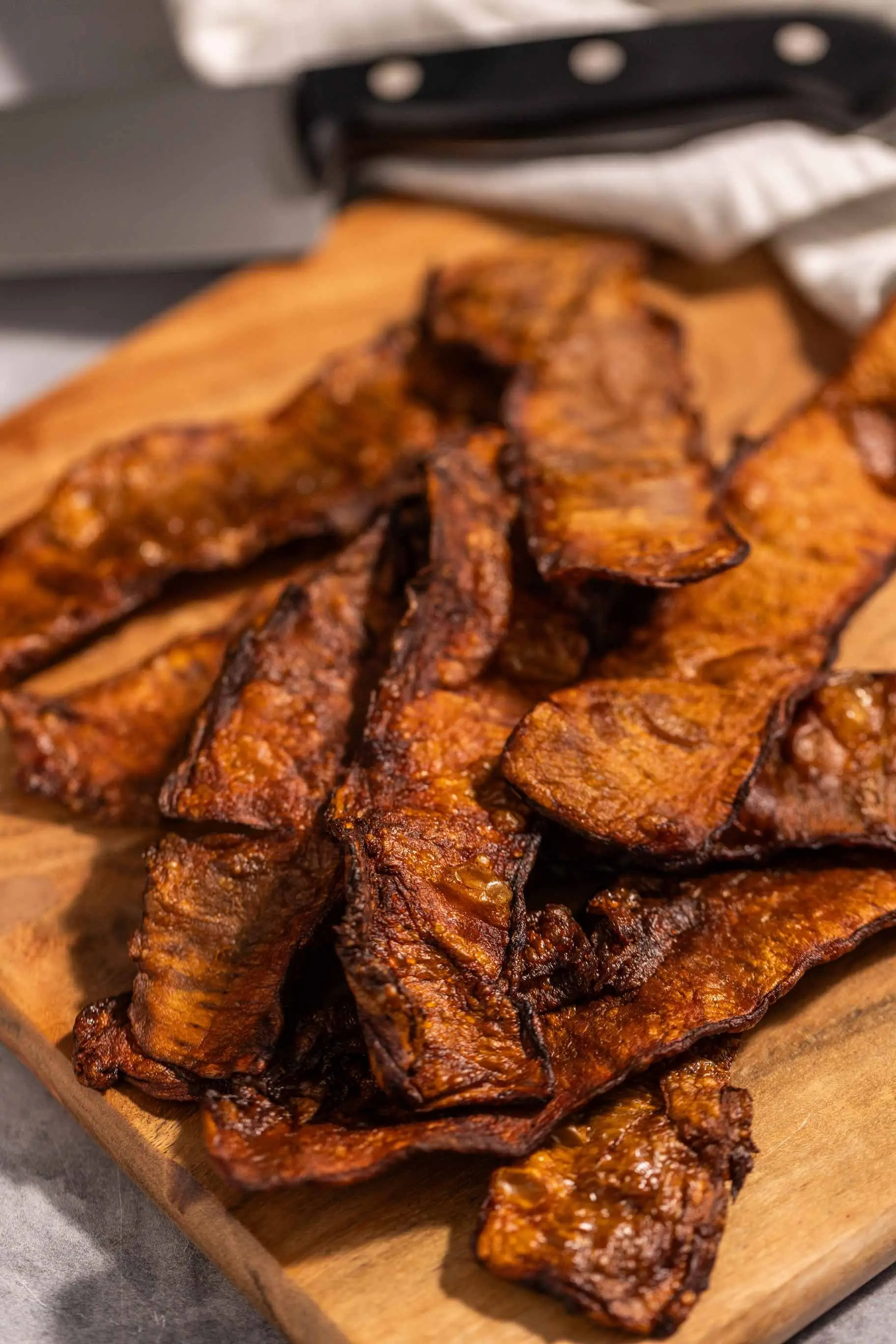 Cooked MyBacon strips